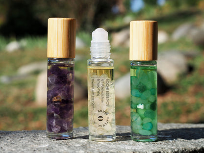 Bodhi Essence. Plant-Based & Crystal-Powered Perfume Oils Set - Bodhi Naturae